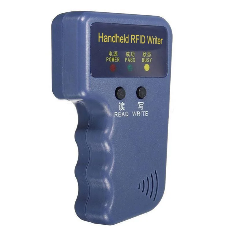 Горячая 125 кГц копировальная машина для карт ручной RFID ID карты копир/ридер/писатель 6 записываемых тегов/6 карт