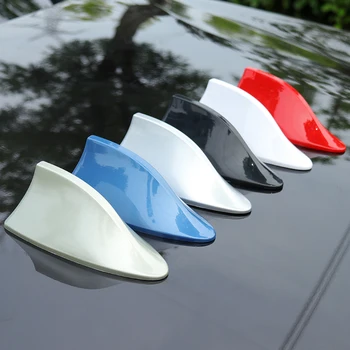 

1PC Car Roof Antennas Upgraded Signal Universal Car Shark Fin Antenna Auto Roof FM/AM Radio Aerial Replacement