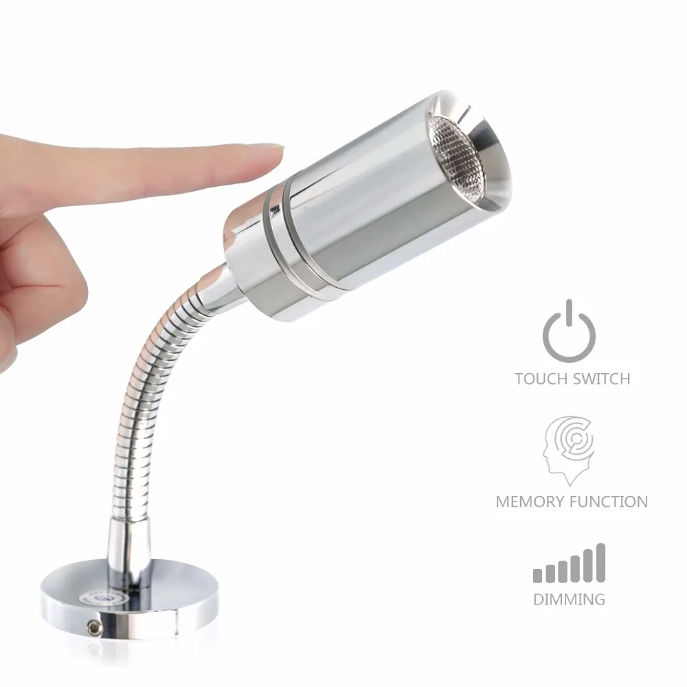 dimmable led reading light