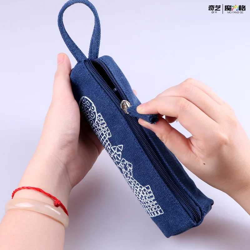pencil bag Mofangge пенал без липкой скорости для коллекционеров Рождественский подарок Brithday Cubexyz - Цвет: pencil bag