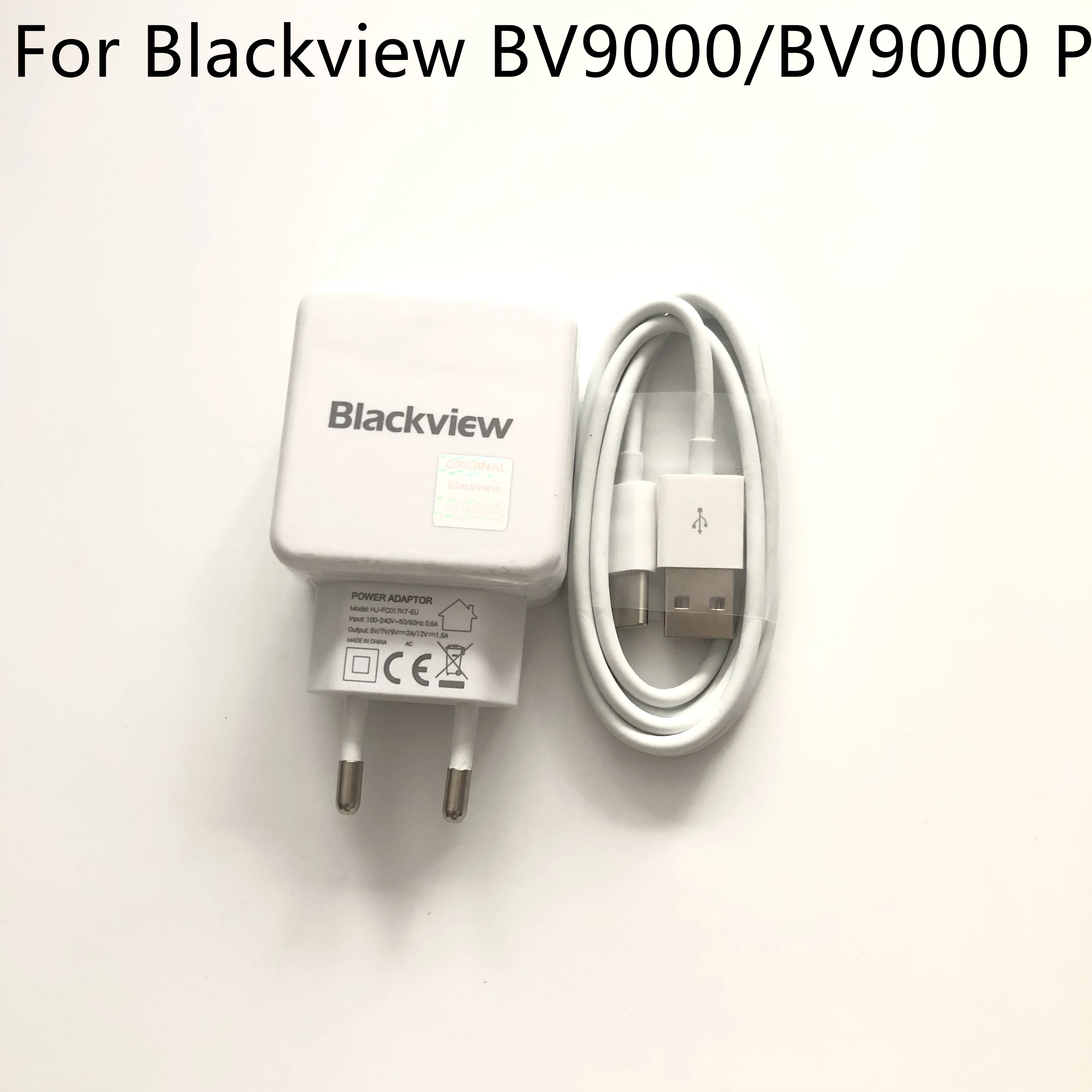 Оригинальное новое зарядное устройство для путешествий Blackview BV9000 + кабель Type C Pro
