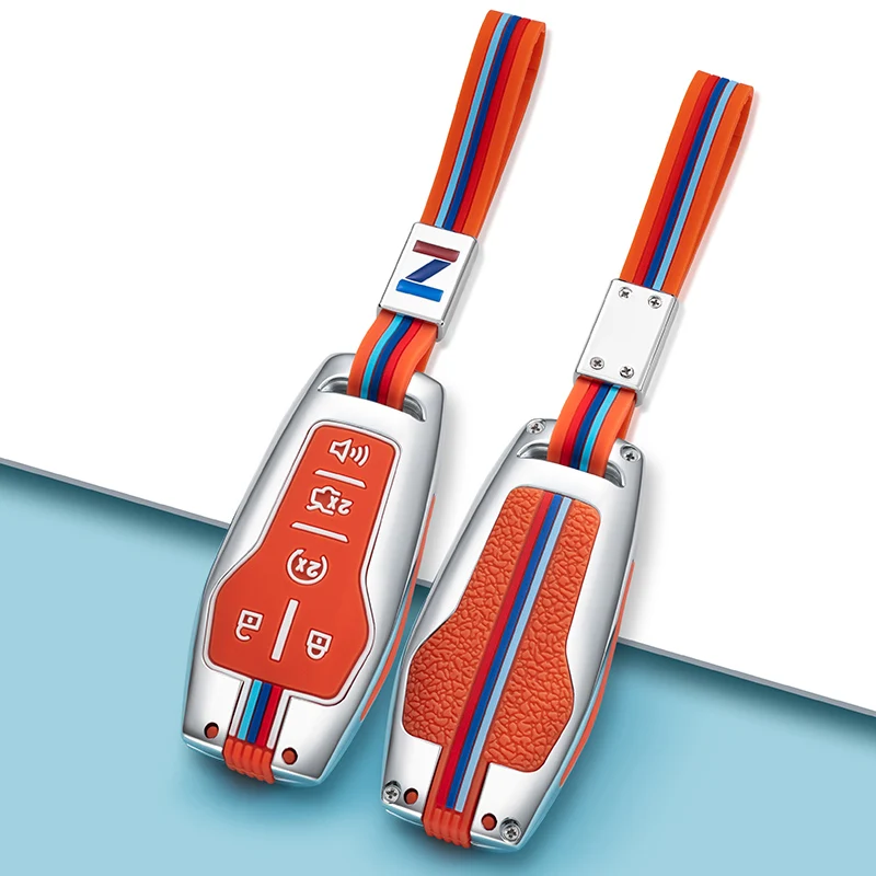 Custodia per chiave auto per Ford Fusion Mondeo Mustang F-150 Explorer Edge 2015 2016 2017 2018 portachiavi con protezione chiave per lo Styling dell'auto 21 Custodia per chiave auto per Ford Fusion Mondeo Mustang F-150 Explorer Edge 2015 2016 2017 2018 portachiavi con protezione chiave per lo Styling dell'auto - H63080151b818424b83c49cb33562a27df