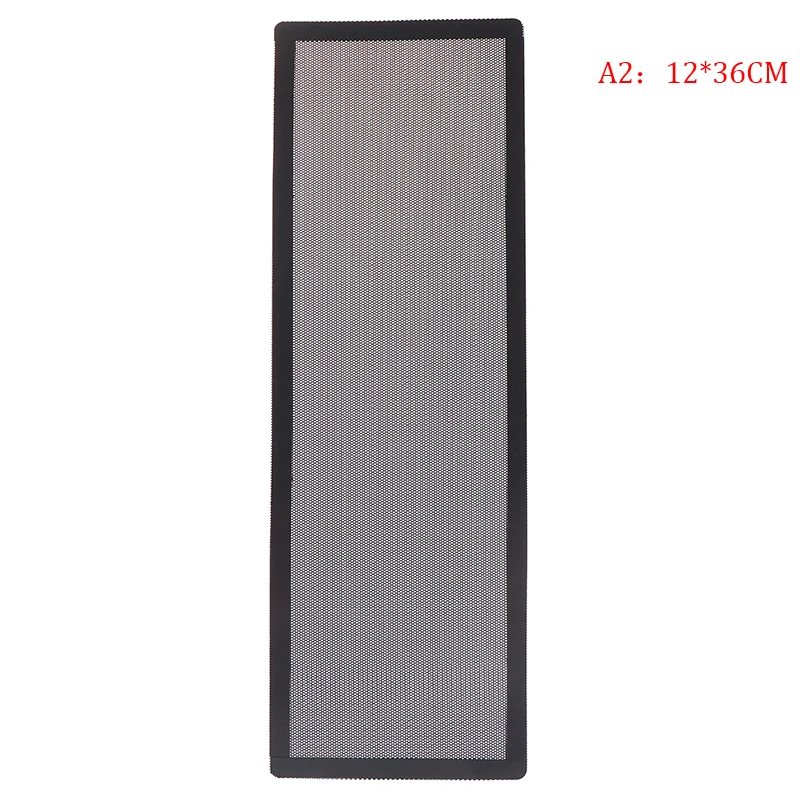 PC Case Cooling Fan Magnetic Dust Filter Mesh Net Cover Computer Guard Magnetic Durable Easy to Clean Dustproof Net