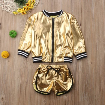 

Humor Bear Clothing Sets 2020 Summer Toddler Girls Long Sleeve + Shorts 2pcs Outfits Kids Clothes Boys Children Tracksuit Suit