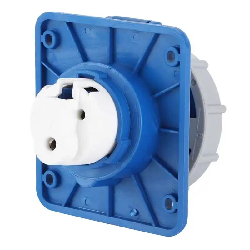 Boat Shore Power Socket with Gasket IP67 Waterproof 16A 220‑250V For