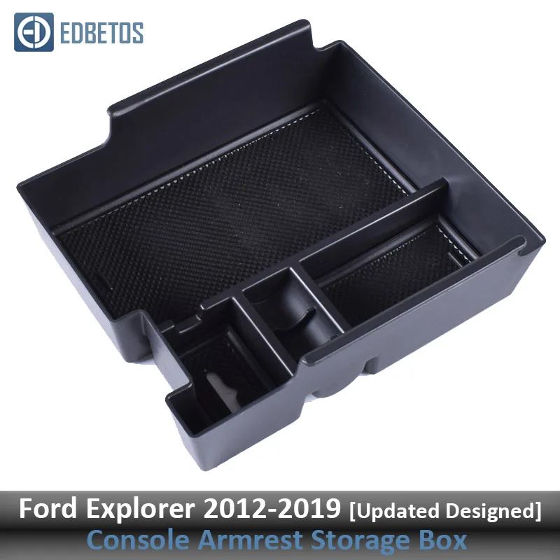Подлокотник вторичный бардачок для Ford Explorer 2012 2013- центральная консоль Органайзер лоток-проводник укладка Tidying аксессуары