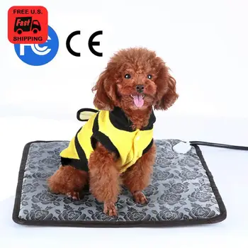 

US PLUG Dog Cat Electric Bed Mat Pet Heating Pad Large Indoor Outdoor Waterproof Dog Pet Mat Accessories