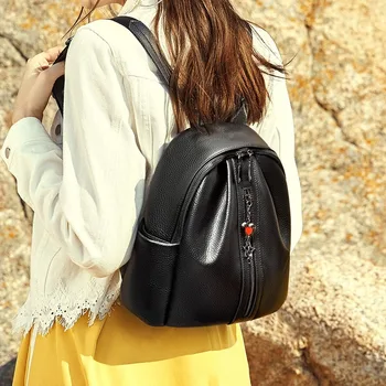 

2020 New Fashion Women's Backpack Simple Backpack Women's Backpack
