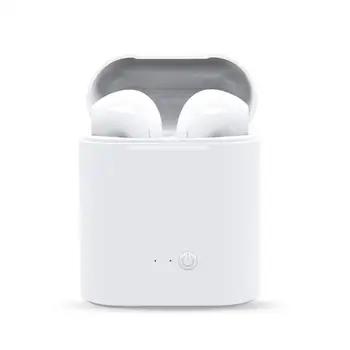 

Wireless Bluetooth Headset Stereo Portable Earphones with White Charging Box In-ear Earbuds with Microphone For Xiaomi Huawei