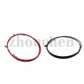 

2Pcs Red & Black Universal 175mm Mini Stroke Shift Throttle Cable For Yamaha Outboards/Boat Control Lever