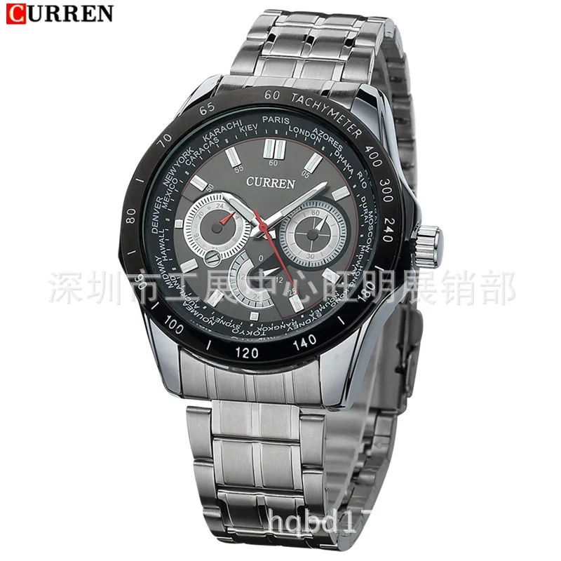 

Curren/Karui En 8150 Business MEN'S Watch Fashion And Personality Race Car Dashboard Design Business Watch
