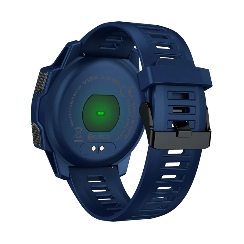 Оригинальные Смарт-часы Zeblaze VIBE 5 PRO в реальном времени темп и расстояние отслеживание сна и фазы пульса сенсорный экран Смарт-часы