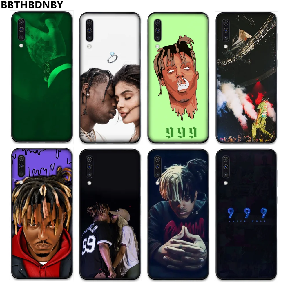 Сок wrld черный мягкий чехол для телефона из ТПУ Samsung S6 S7 edge S8 S9 S10 e plus A10 A50 A70 note8 J7 2017 |