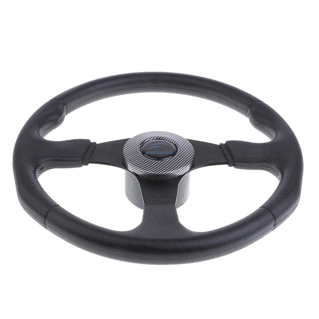 

Generic 3/4 '' 19mm Steering Wheel Three Aluminum Alloy Taper Boat For Marine Boat Yatch