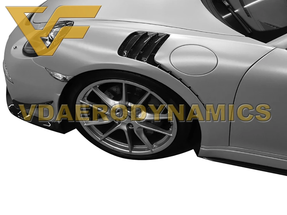 Подходит для 11-19 991 Porsche 911 Carrera S 4 4S Turbo VAD-GT3RS пластик, армированный волокном, углеродное волокно Fender Bumper Body Kit 2 на выбор