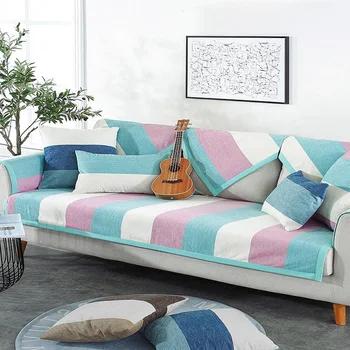 

1Piece Nordic Style Four Seasons Universal SofaTowel Chenille Non-Slip Cushion Modern Minimalist Living Room Fabric Sofa Cover