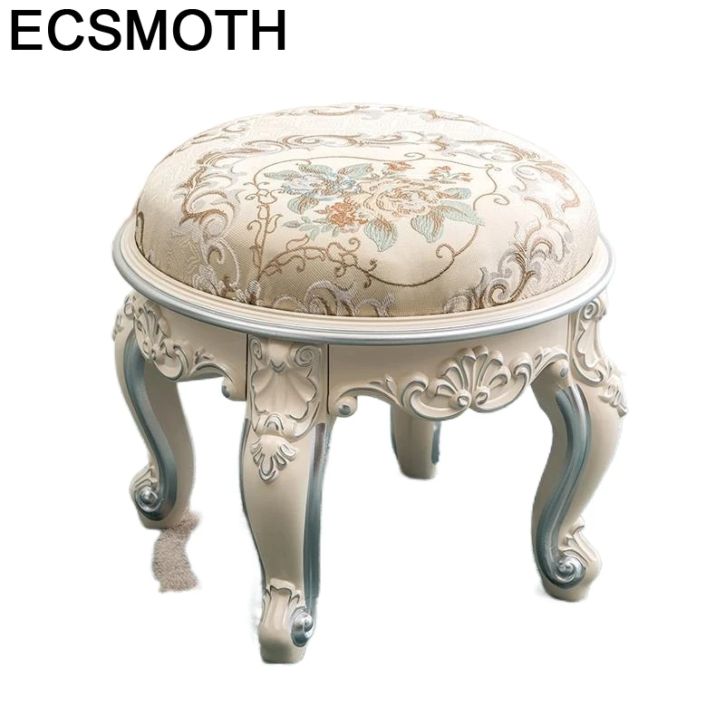 Туалетный столик пентеадира Camarim Vestidor Pufa Do Siedzenia Pouf Chambre Cover Poef Ottoman tabrete Sgabello| |