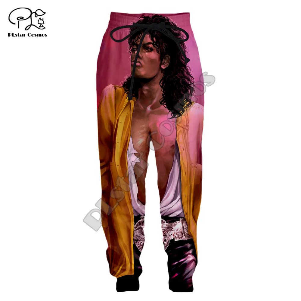 PLstar Cosmos Pop King Singer Musician Michael Jackson Streetwear Sweatpants 3DPrint  Men/Women Joggers Pants Funny Trousers A1