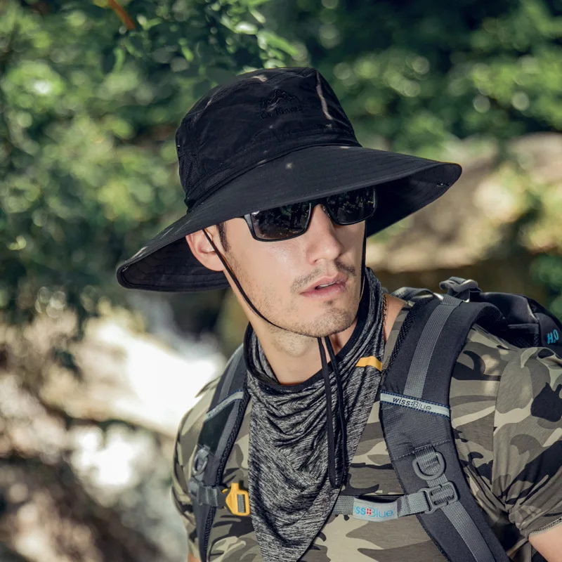 Quick Dry Fishing Hats Summer UV 