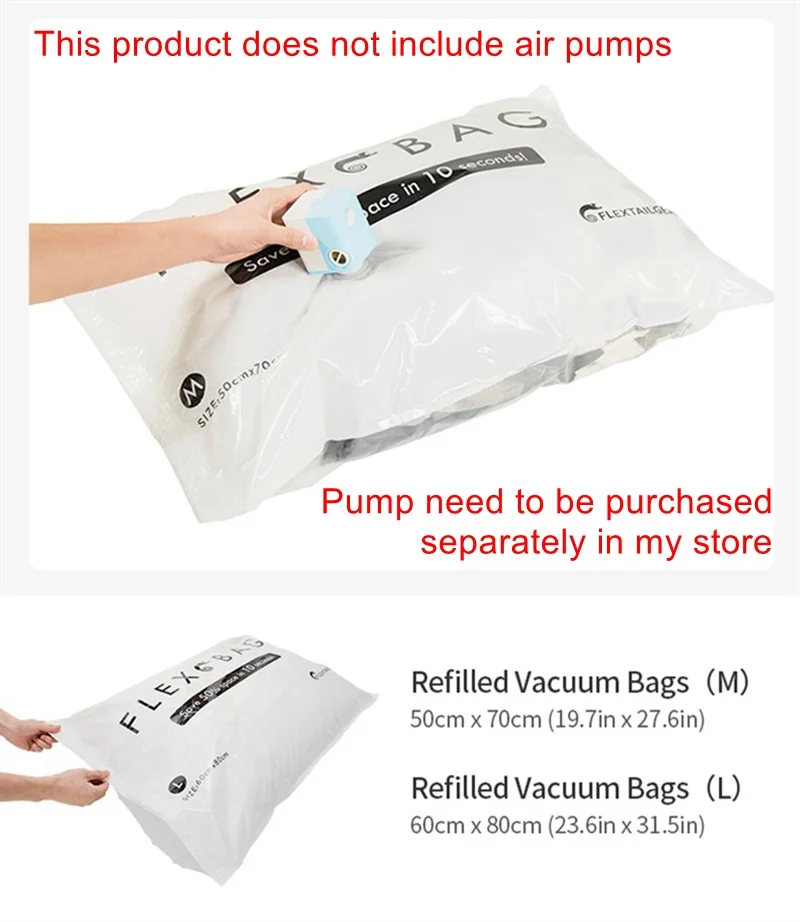 Рисунок 6 - Набор вакуумных пакетов FLEXTAILGEAR из 4 предметов