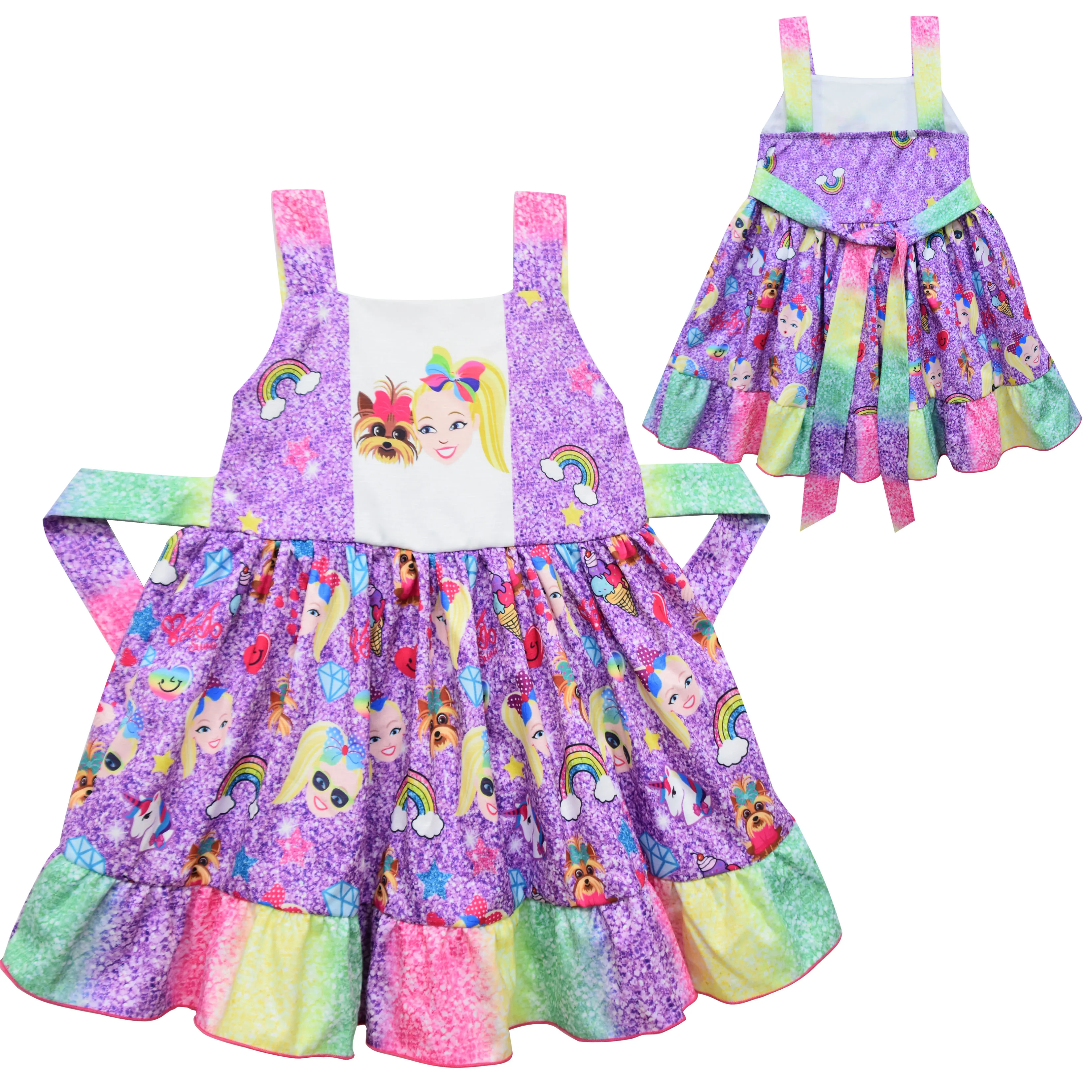 Одежда принцессы для маленьких девочек; повседневный костюм; платья-пачки с цветочным рисунком