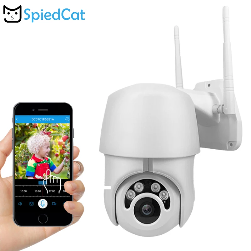 HD 1080P 2-мегапиксельная беспроводная WiFi IP CCTV двухсторонняя аудио-камера обнаружения движения для улицы IP66 Водонепроницаемая камера наблюдения для домашней безопасности