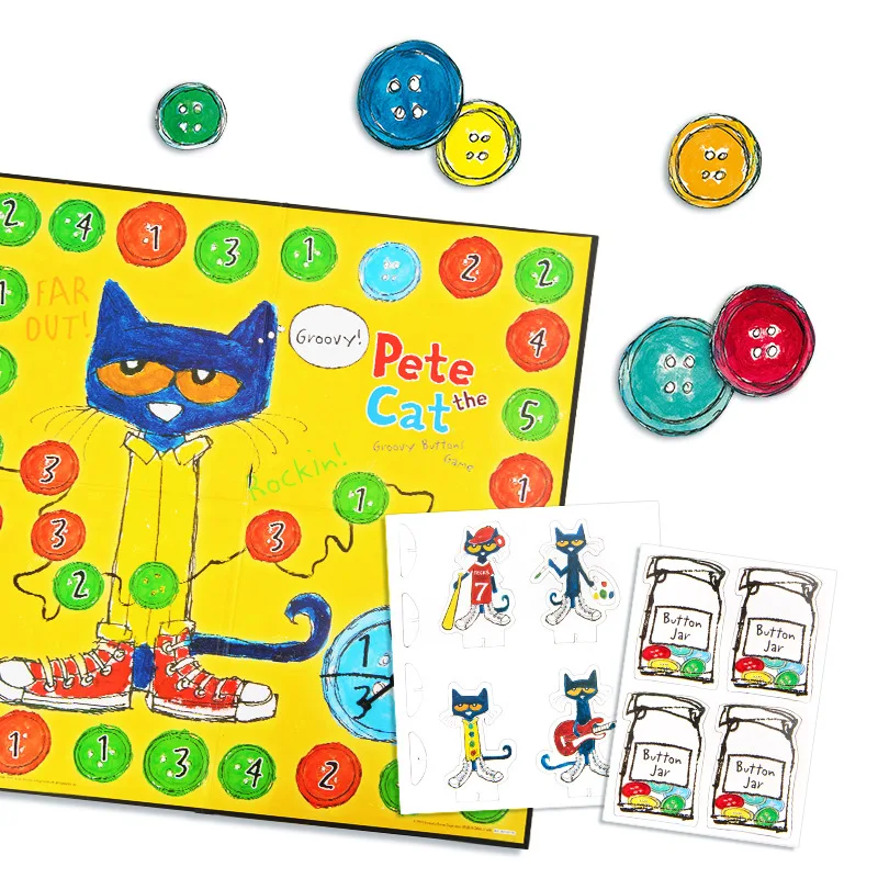 

Children's desktop game wonderful buttons of Peter cat children's interactive educational toys