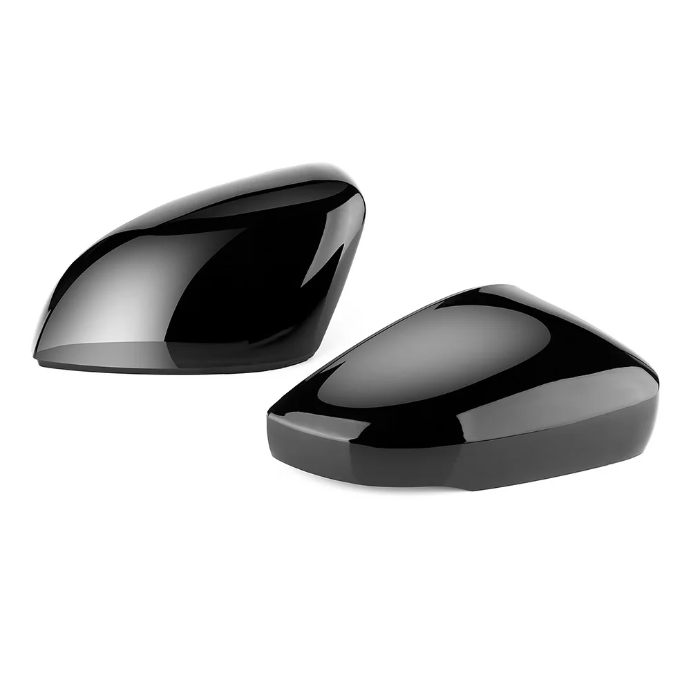 

2 pieces For Volkswagen VW Polo MK5 6R 6C with indicator ABS Side Rear view Mirror Cover Replacement Caps Shell Trim Black