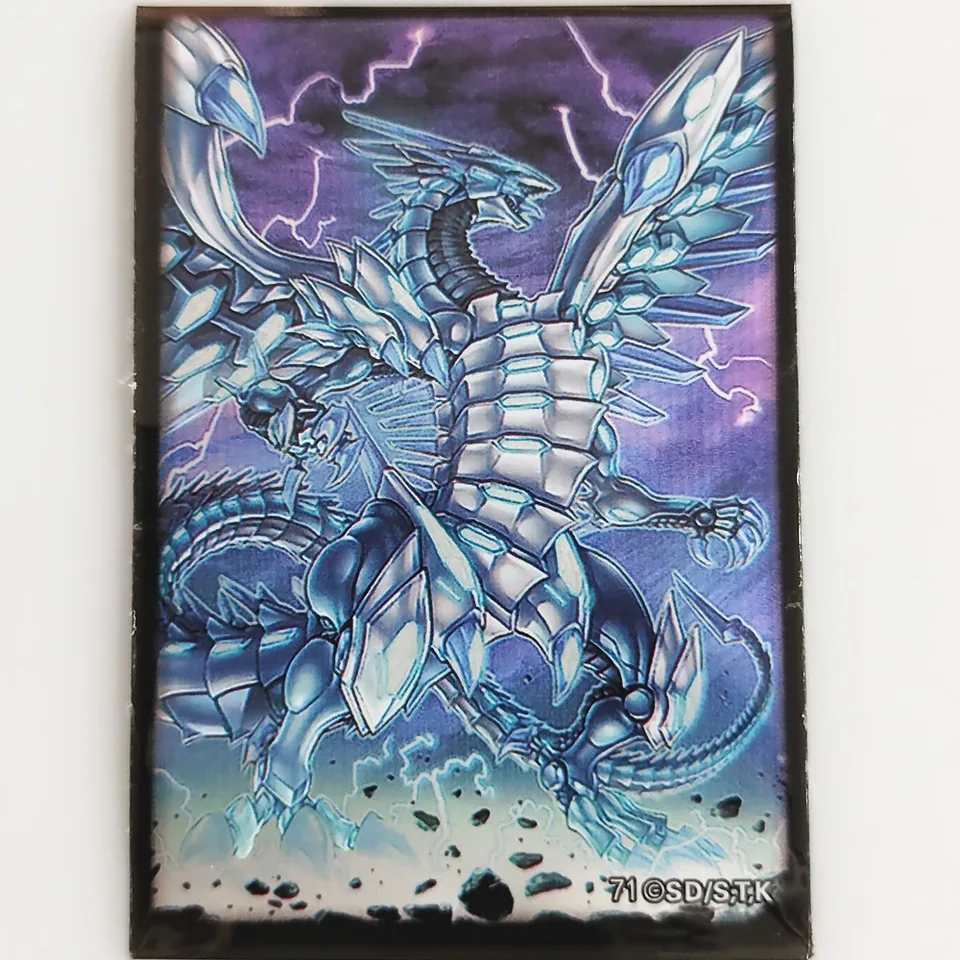 50 PCS/Pack Yugioh BLUE-EYES Chaos MAX White Dragon Game Card Sleeve EYES  OF BLUE Yu-Gi-Oh! Monster Card Barrier Protector - AliExpress, image size:960x960