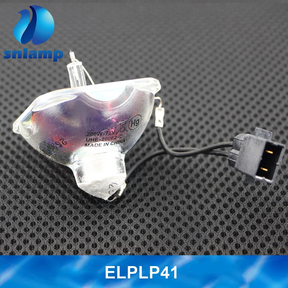 Snlamp оригинальная прожекторная лампа ELPLP41 V13H010L41 лампы для EMP-H283A EMP-H284A EMP-H285A EMP-T5 EMP-E5 EMP-X56 EB-S6 EB-S62