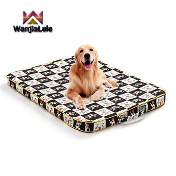 

Large Dog Bed Mat Memory Sponge Breathable Dog Beds Oxford Bottom Kennel Durable Cat Sofa Cushion Washable Portable Pet Supplies