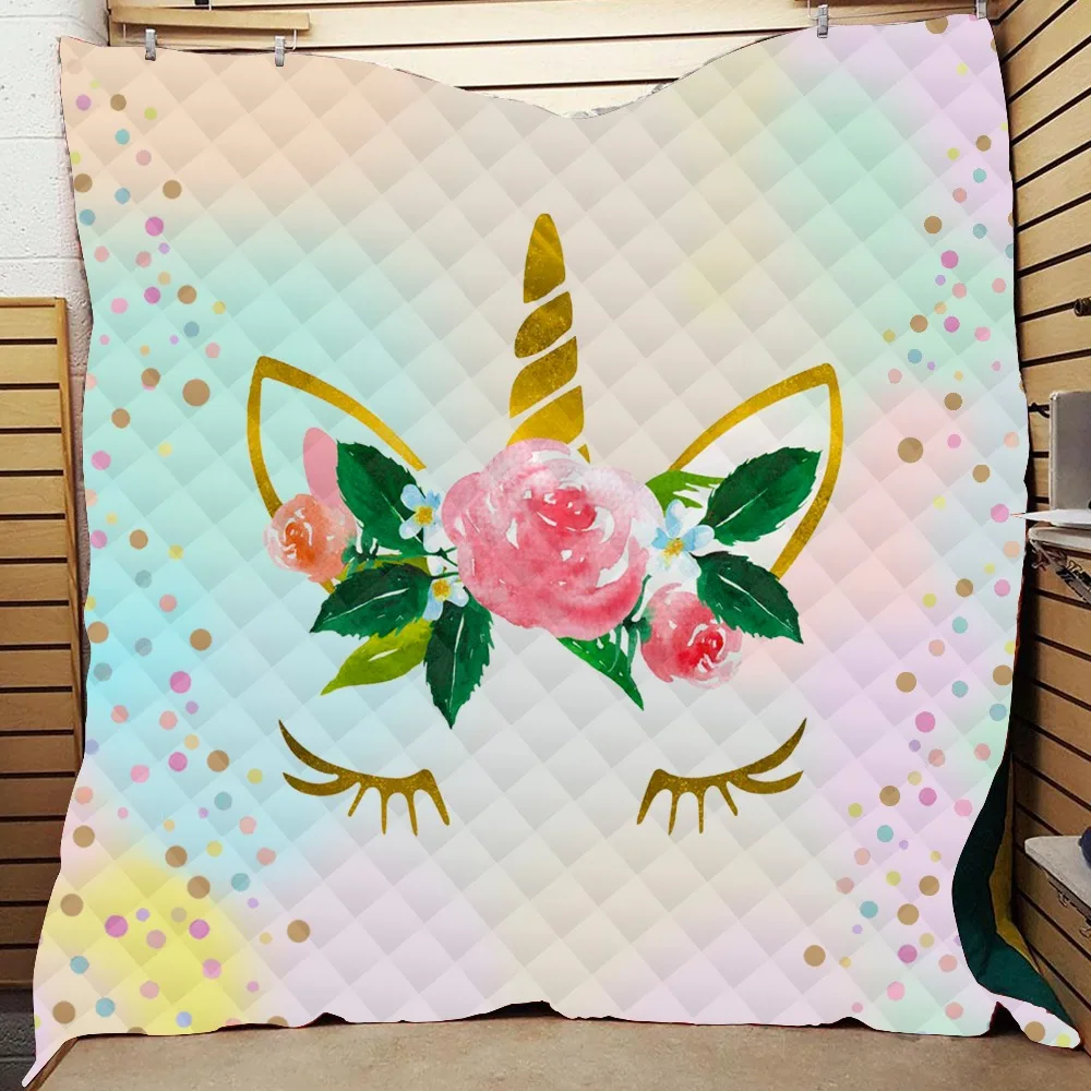Summer-3D-Lovely-Unicorn-Quilt-Blanket-For-Kids-Adults-Bedding-Throw-Soft-Warm-Thin-Blanket-With