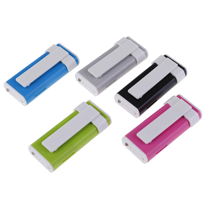 Портативный MP3 музыкальный плеер спортивный Walkman мини USB Клип ЖК экран медиаплеер