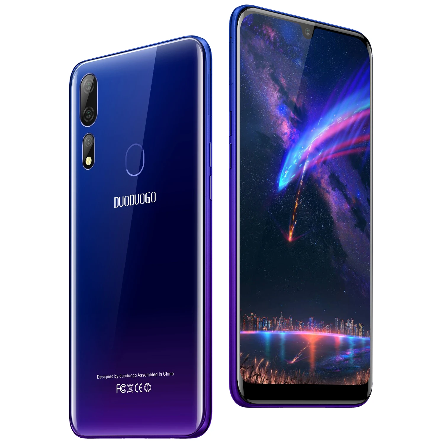 Мобильный телефон DUODUOGO A40 4G LTE 3 Гб + 32 ГБ Android 8 1 5 7 дюйма 2.5D экран в виде капли