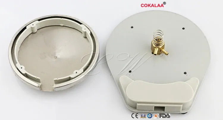 Full dental chair dental machine accessories Round two-hole foot switch 2-hole/4holes foot tube Foot valve accessories