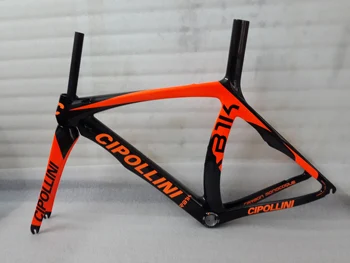 

Newest orange 700C Road bike T1000 UD 1K full carbon fibre bicycle carbon frame carbon fork+seatpost+clamp+headsets Free ship
