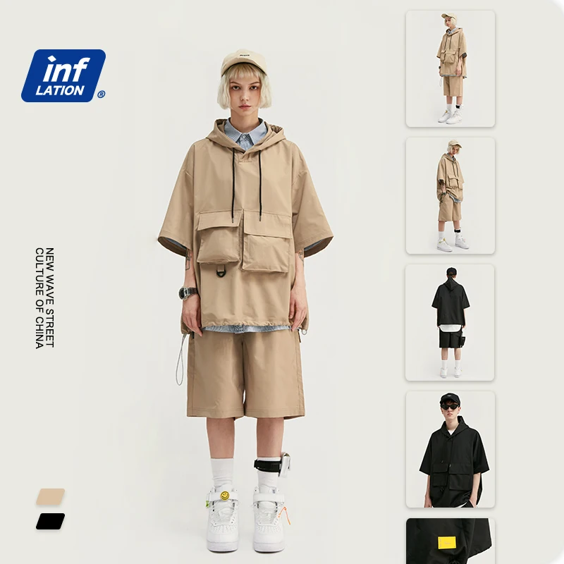 Новинка, летние мужские шорты из полиэстера, мужские повседневные свободные шорты, летние мужские шорты с эластичной резинкой на талии, мужские шорты 3030S20