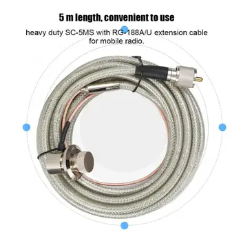 

SC-5MS Antenna Extension Cable Mobile Radio Lifting Signal for Kenwood