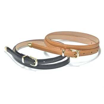

New Style Women's Fresh All-match Slender Belt Women's Fashion Exquisite Dress Pin Buckle Leather Belt