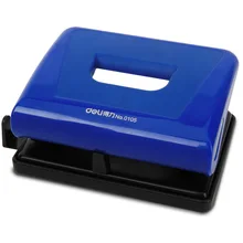 Deli 0105 Diplopore сверлильный станок Всего железа-большой размер голубовато-черный двойной цвет кожаный дырокол для ремня 04010036