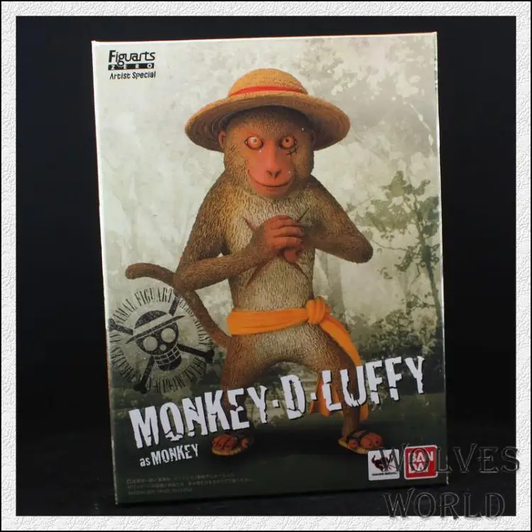 One piece/Sea King моделирование животных Луффи обезьяна 15 юбилей Памятное издание серии в штучной упаковке гаражный комплект