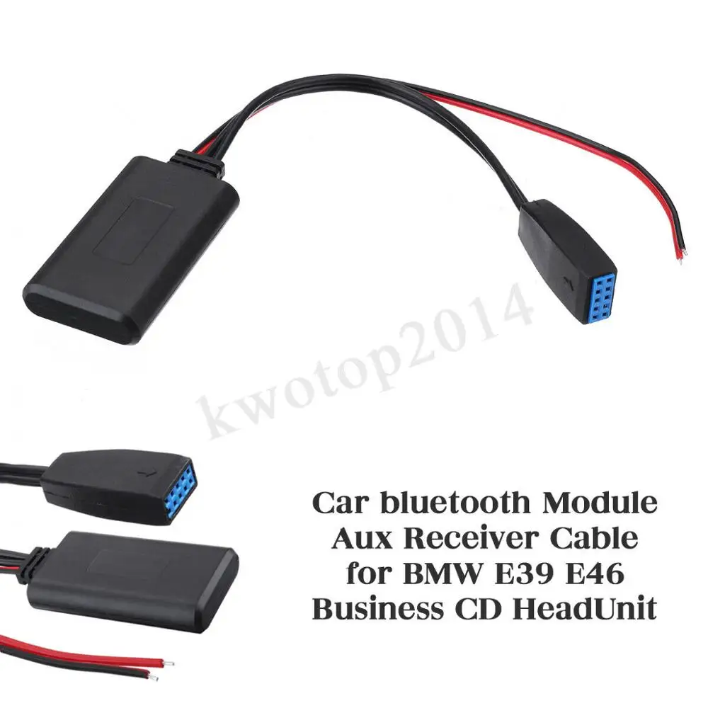 

Car bluetooth Module Audio Cable for E39 E46 E53 Business CD Head Units AUX Port Adapter