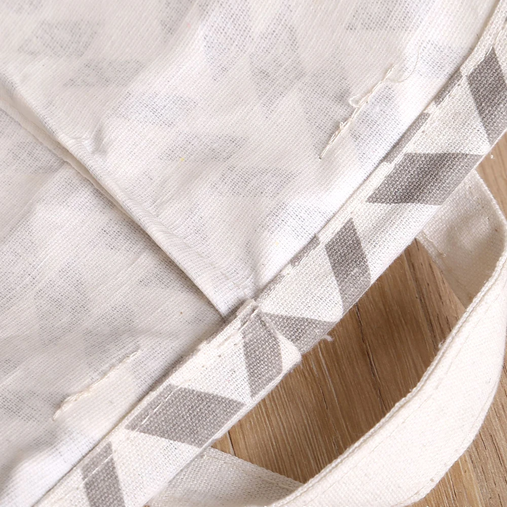 Storage Bag Dirty Clothes Cotton Linen Storage Bucket Tissue Sundries Receiving Barrel PE Coating Fashion Office Waterproof