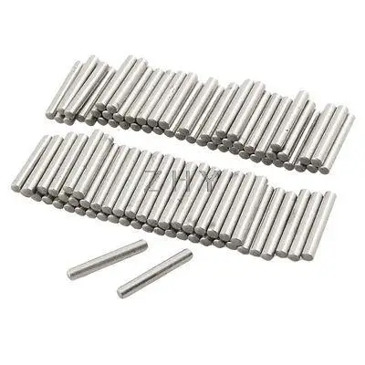 100 Pcs Stainless Steel 2.5mm x 15.8mm Dowel Pins Fasten Elements | Обустройство дома