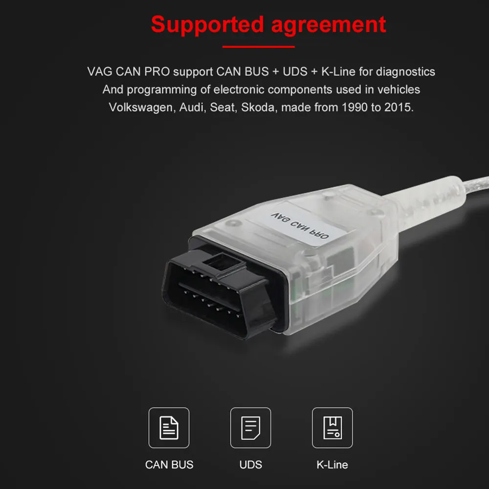 #*Cheap Vehemo Without Dongle OBD2 Scanner Car Diagnostic Tool Connectors Car Diagnostic Tool for Vag Com Support Can Bus for Audi