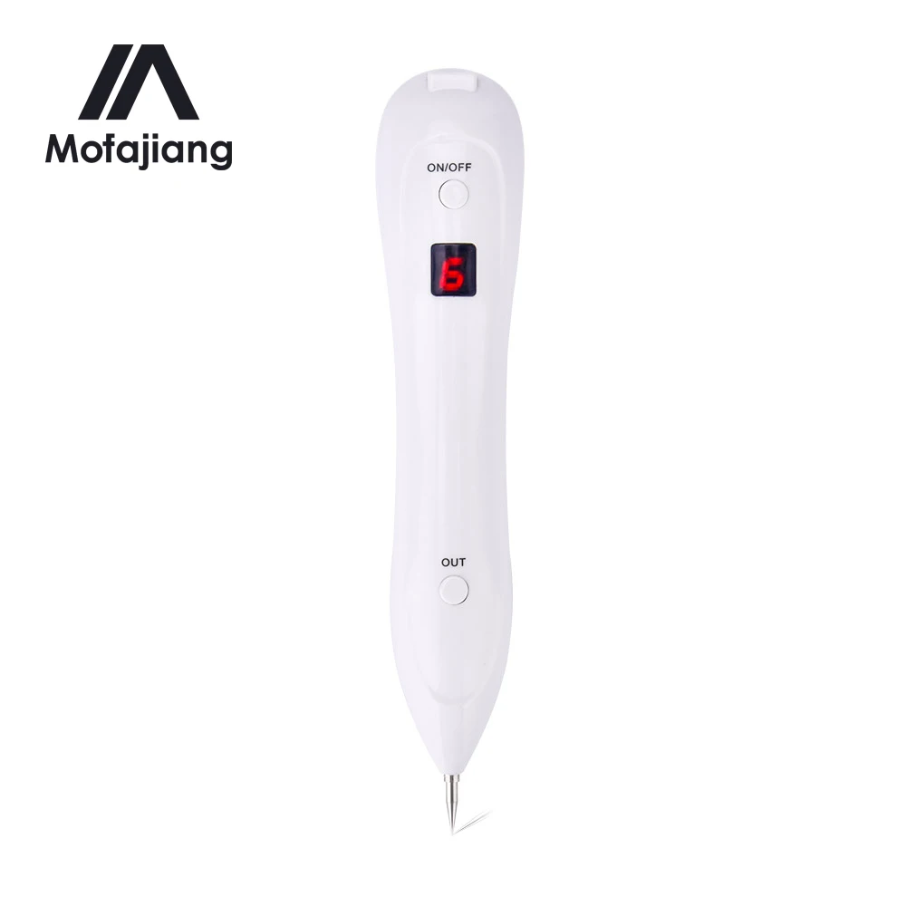 

6 Level Laser Freckle Removal Plasma Pen Remove Mole Black Spot Face Wart Tag Tattoo Face Corrector LCD Electric Skin Care Tool