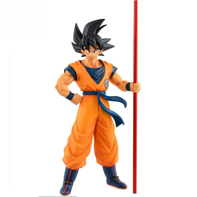 

50 th Anniversary Doll Anime Dragon Ball Z Toys Son Goku Action Figurines PVC Model Black Hair Gokou for Children