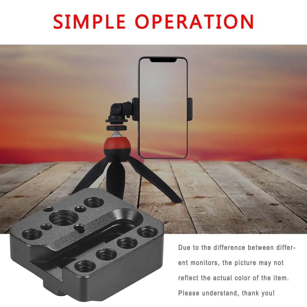 Ручной хоудер Quick Release Plaat Externe monage Houder для Dji Ronin/Ronin-S камера Стенд аксессуары для камеры
