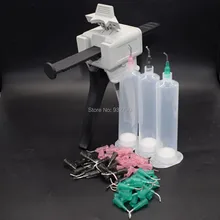 30cc клеевой пистолет ручной дозатор пистолет и 3x 30cc Клей Дозатор жидкости шприц и 100x16 г 100x18 г 100x20 г иглы