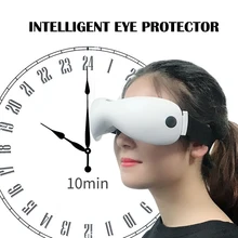Перезаряжаемый зеленый свет прибор для улучшения кожи вокруг глаз беспроводной Глаз Восстановление зрения массажер для глаз Ребенок близорукость лечение очки для массажа глаз